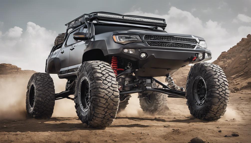 enhancing off road suspension performance