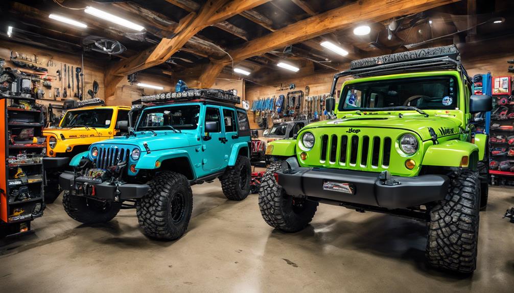 jeep customization and modification