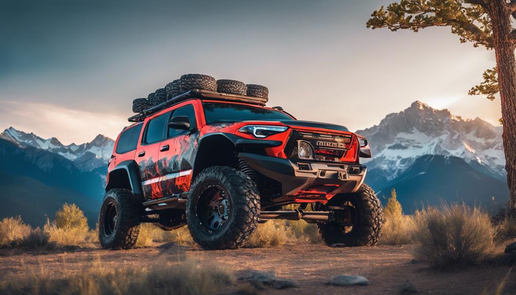 personalized off roading vehicle options